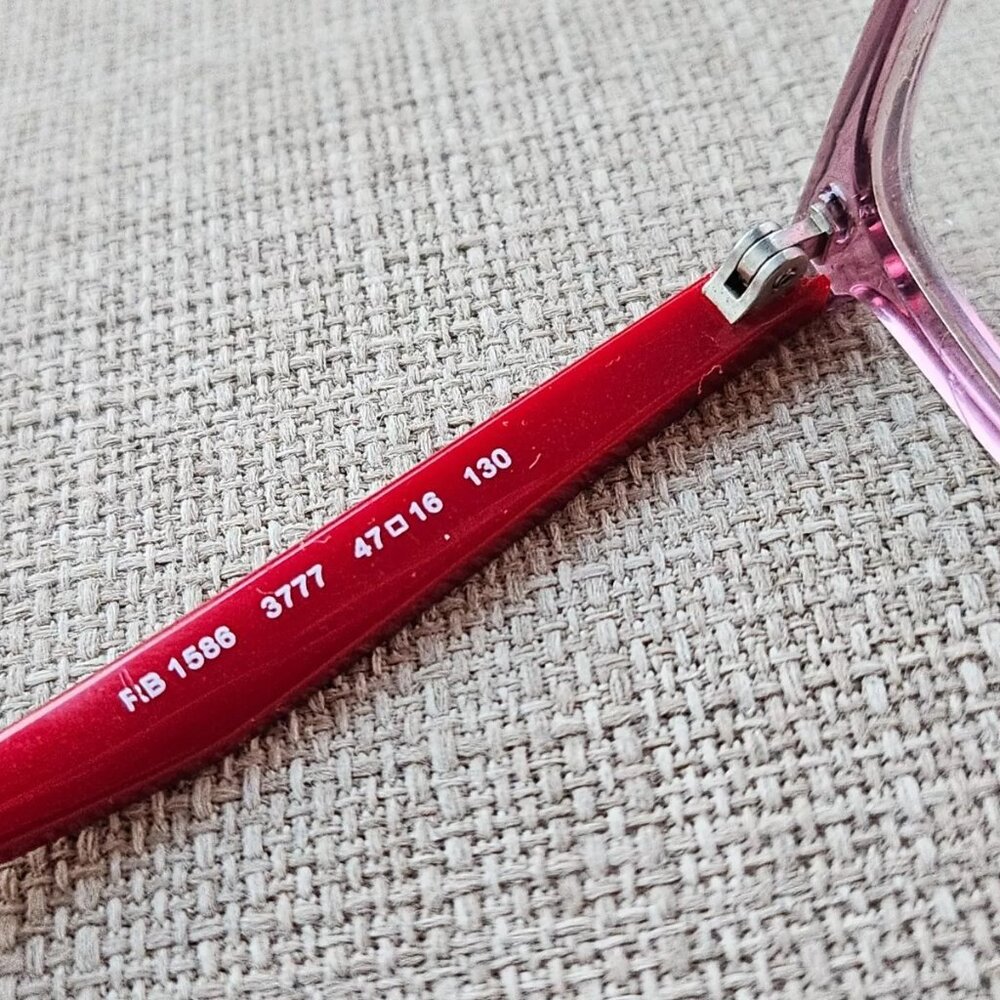Ray-Ban Youth Glasses Frame RB1586 3777 Red/Pink Eyeglasses 47[]16 130 - Picture 11 of 12
